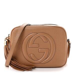 Gucci Pebbled Calfskin Small Soho Disco #322823G95B